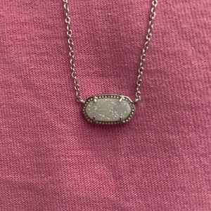 Kendra Scott necklace - iridescent druzy